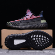 Breathable Knitted Original Brand quality 350 V2 500 1:1 Putian bost 3M Casual Men Women Kid Running Sport Shoes Sneakers